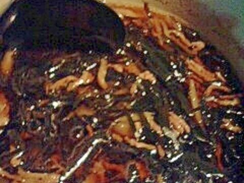 沖縄伝統の味♪昆布の炒め煮（クープイリチー）